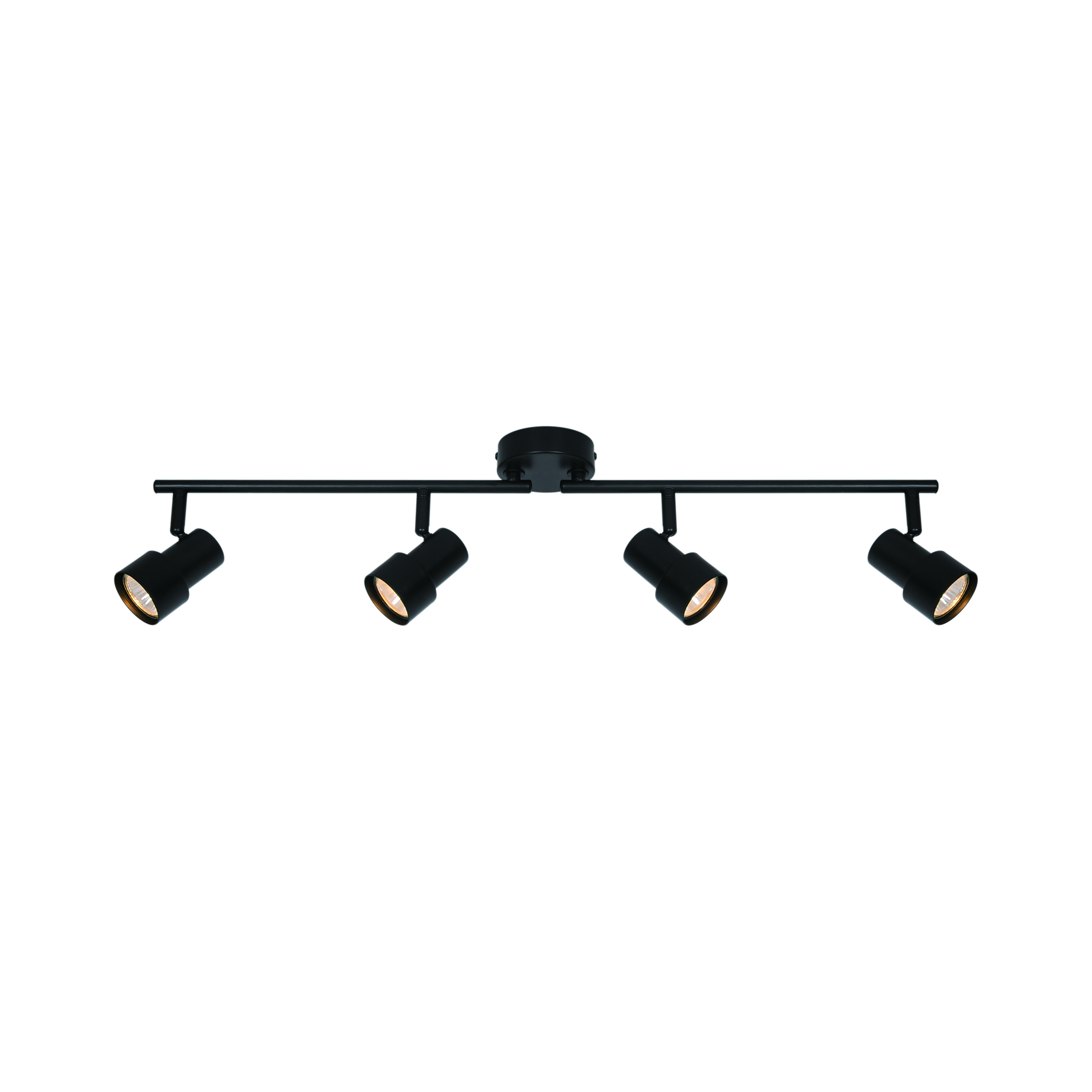 Lampa sufitowa listwa czarna 4-reflektory GU10 Boston NO2512380103 - Nordlux