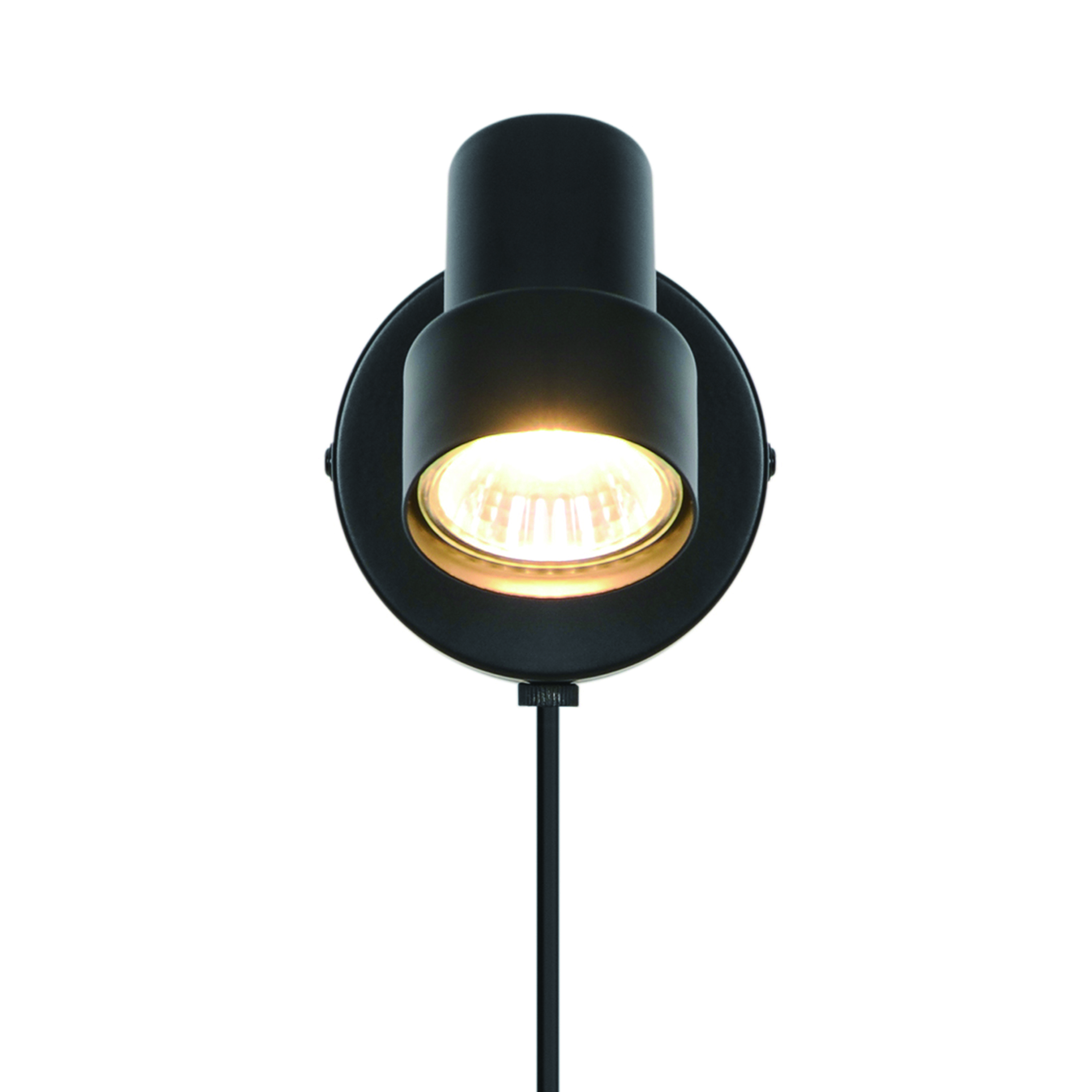 Kinkiet Boston czarny z ruchomym kloszem NO2512391003 - Nordlux - obrazek 2