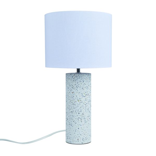 Lampa stołowa podstawa z lastryko + biały abażur Antiga NO2512625001 - Nordlux
