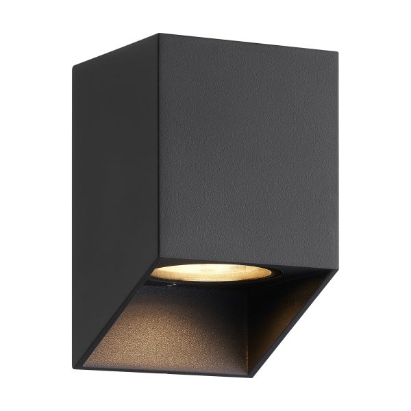 Kinkiet zewnętrzny elewacyjny IP54 czarny Nico NO2518451003 - Nordlux