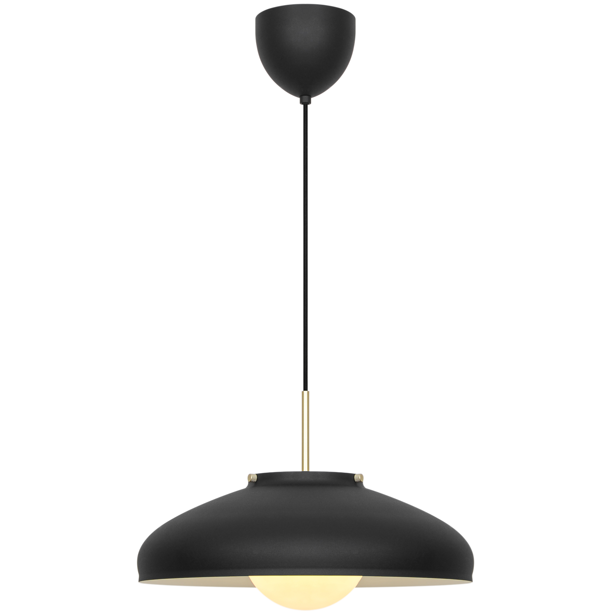 Lampa wisząca czarna do salonu Latif NO2520123003 - Design for The People