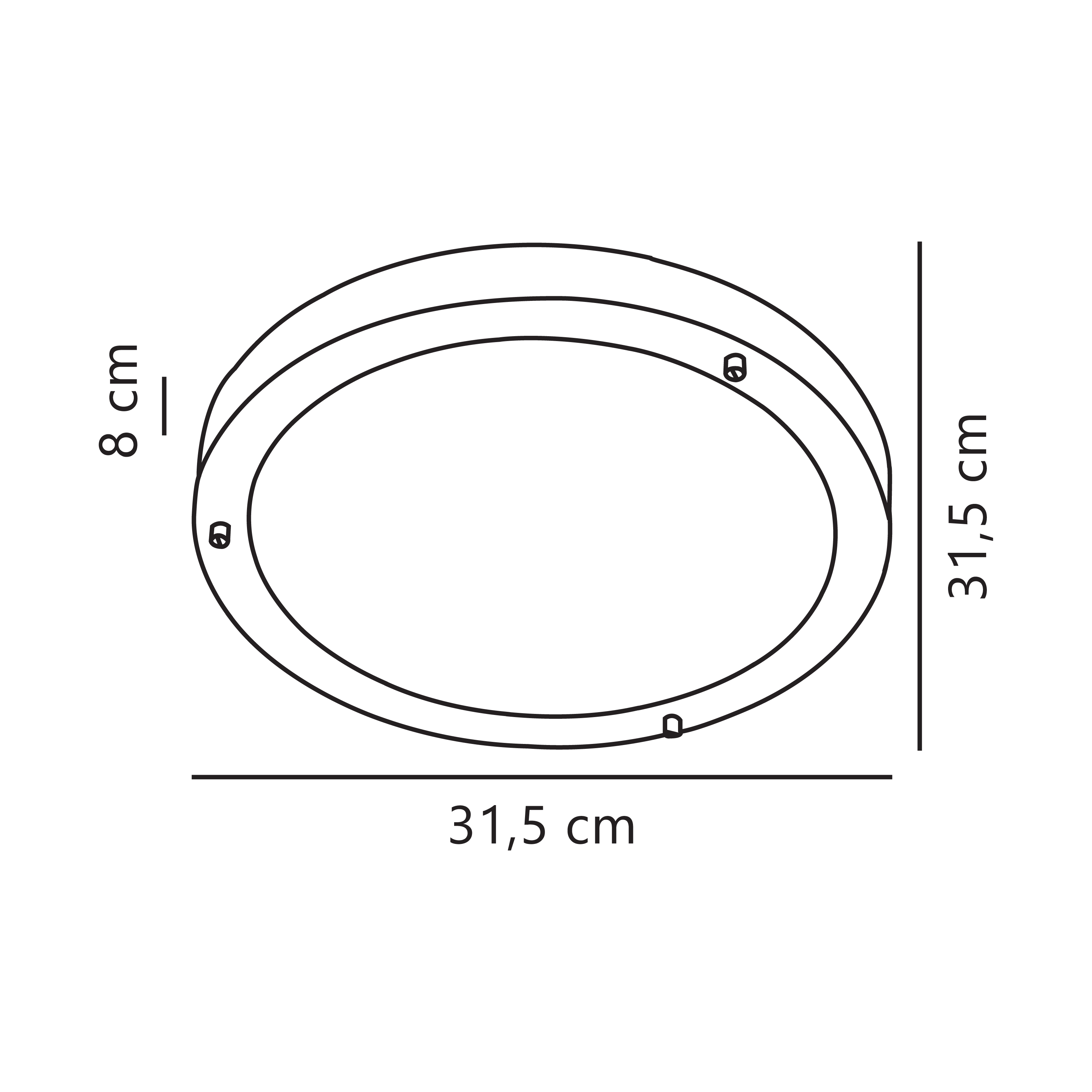 Plafon nowoczesny ANCONA MAXI E27 NO25316101 – Nordlux - obrazek 3