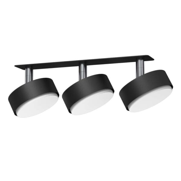 Lampa wpuszczana Drop in 3 - Czarna 3262 - Antigo
