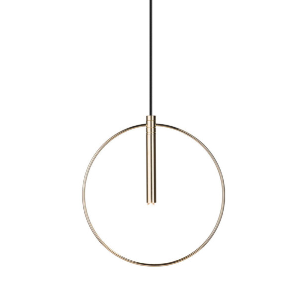 Lampa wisząca Faro okrąg - Mosiądz polerowany (320 mm) 8290  - Antigo
