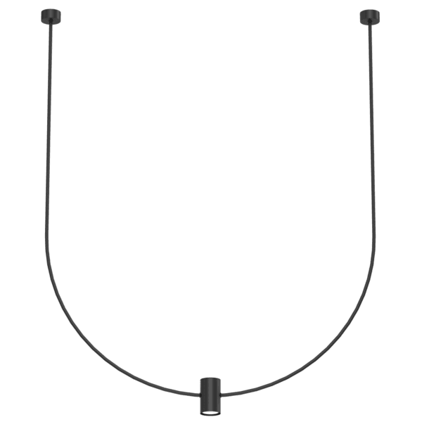 Lampa wisząca no. C - Czarna (860 mm) 5088 - Antigo