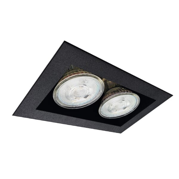 Lampa wpuszczana Cage in mini 1-2 - Czarna 3034 - Antigo