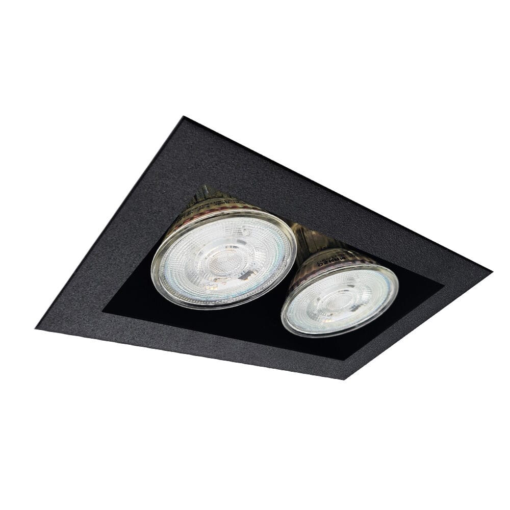 Lampa wpuszczana Cage in mini 1-2 - Czarna 3034 - Antigo