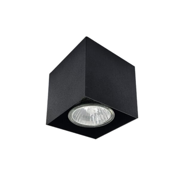 Plafon Cage out mini 0-1 - Czarny (70 mm) 1074 - Antigo