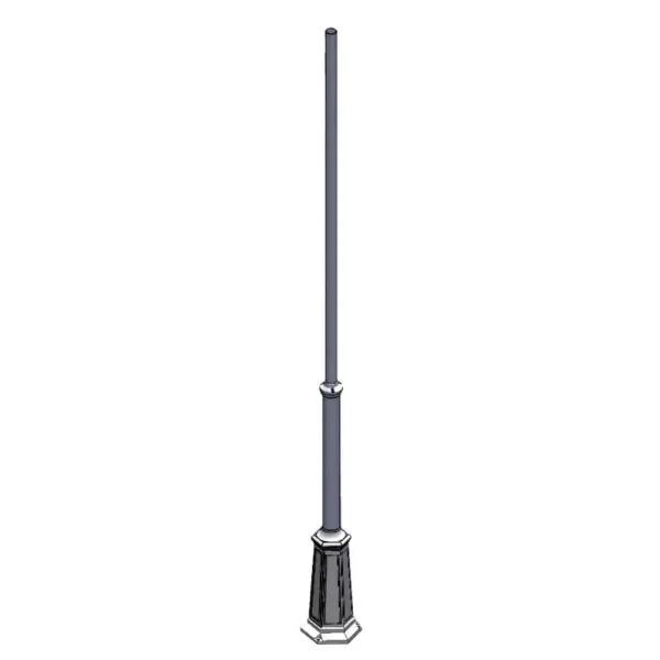Słup LAMPPOST 30101 BLACK 250-350CM - Norlys