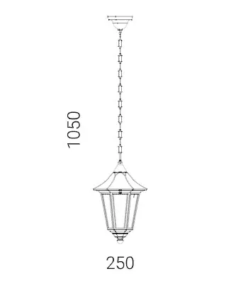 Lampa wisząca MODENA 351A/B - Norlys - obrazek 2
