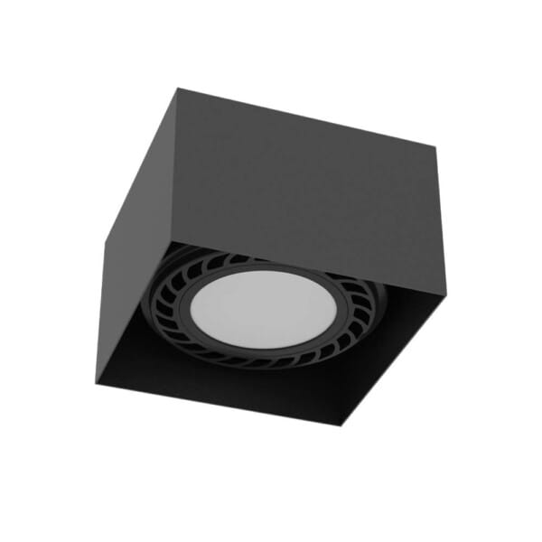 Plafon Cage out 0-1 - Czarny (85 mm) 1267 - Antigo