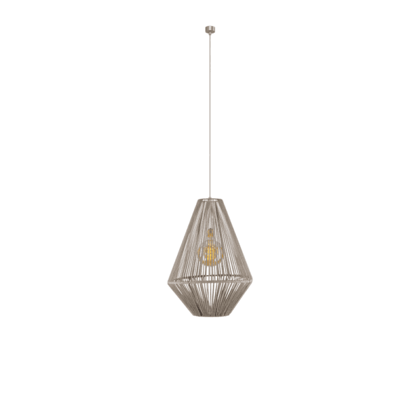Lampa wisząca Hagata 1 - Beżowa (400 mm) 5127 - Antigo