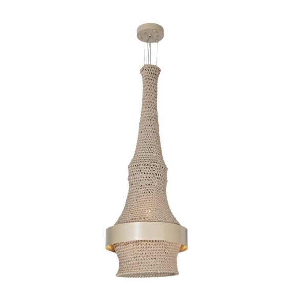 Lampa wisząca Dota I - Beżowa (400 mm) 3000K 5038  - Antigo