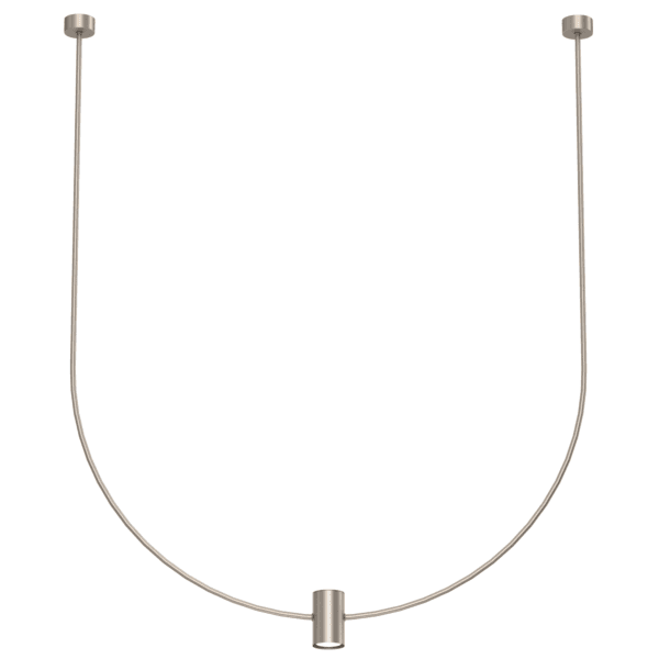 Lampa wisząca no. C - Srebrny mat (860 mm) 5083 - Antigo