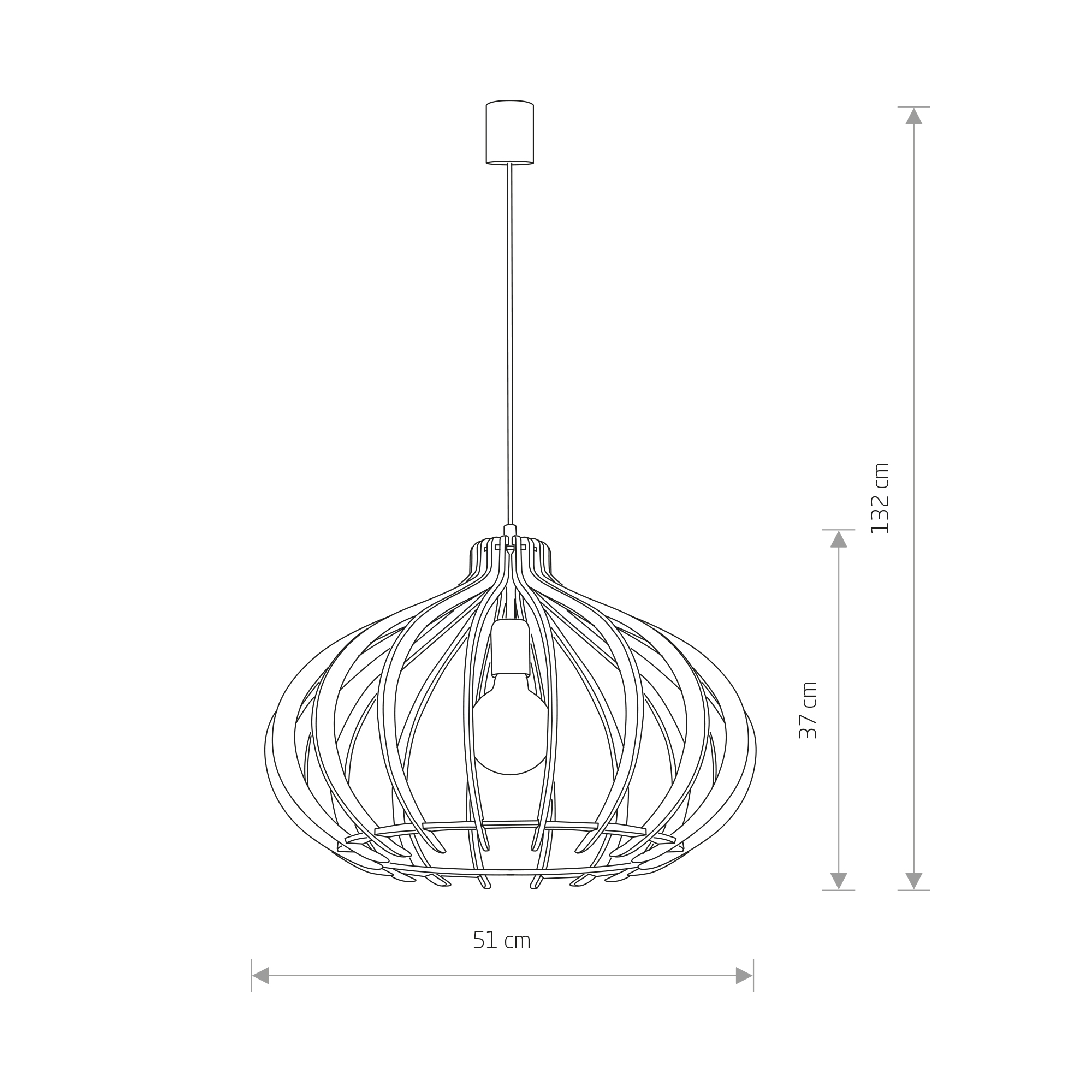 Lampa loft wisząca IKA D 4174 - Nowodvorski Lighting - obrazek 2