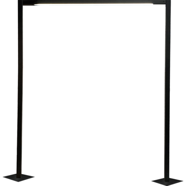 Lampa stojąca ogrodowa Taketa - Antracyt (1640 mm) 9934  - Antigo