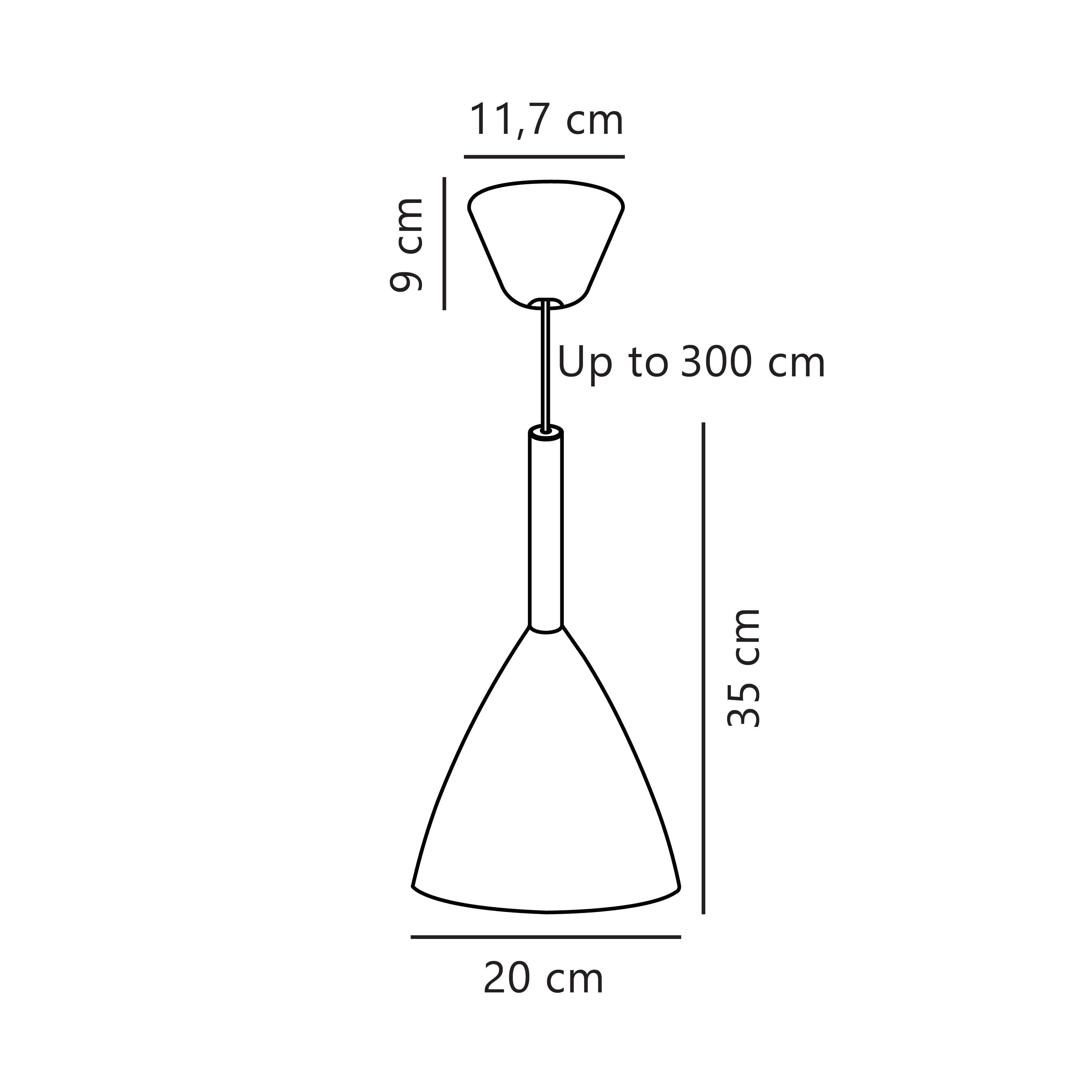 Lampa skandynawska wisząca biała Pure 2043293001 - Design For The People - obrazek 3