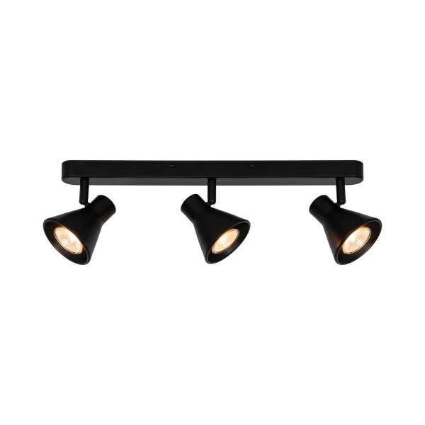 Lampa sufitowa EIK Nordlux 3xGU10 35W Metal Czarny NO45780103 - Nordlux