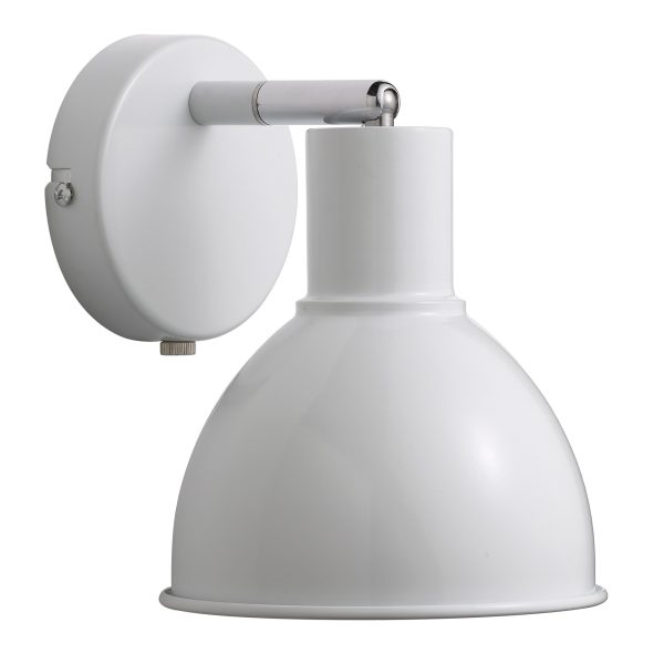 Lampa ścienna POP Nordlux 60W E27 Biały Metal NO45841001 - Nordlux