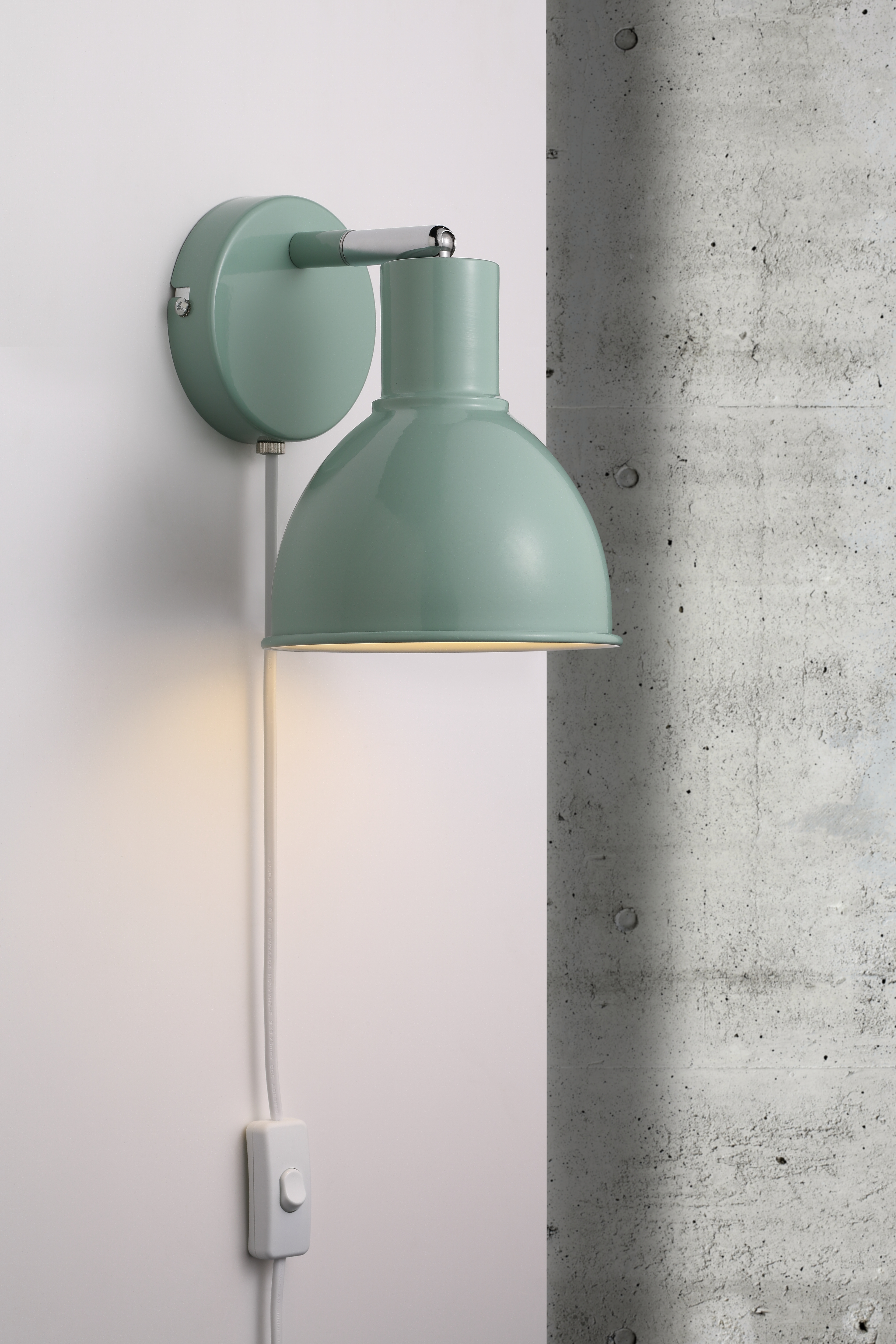 Lampa ścienna POP Nordlux 60W E27 Zielony Metal NO45841023 - Nordlux - obrazek 3