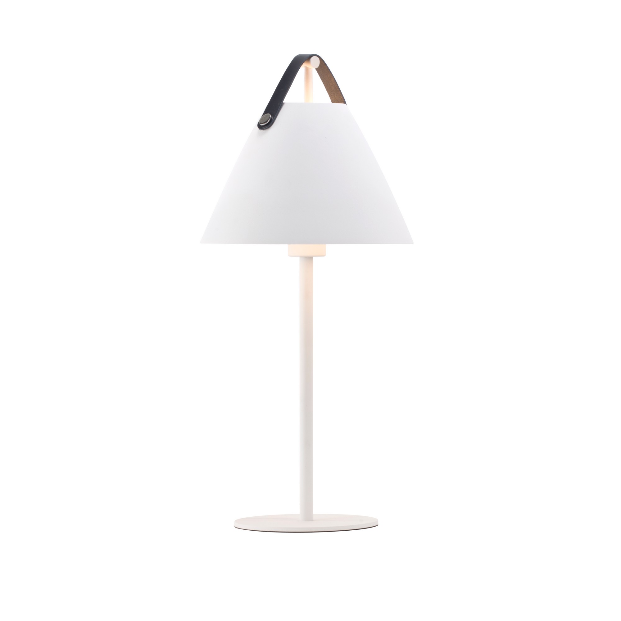 Lampa stołowa biała Strap 46205001 - Design For The People