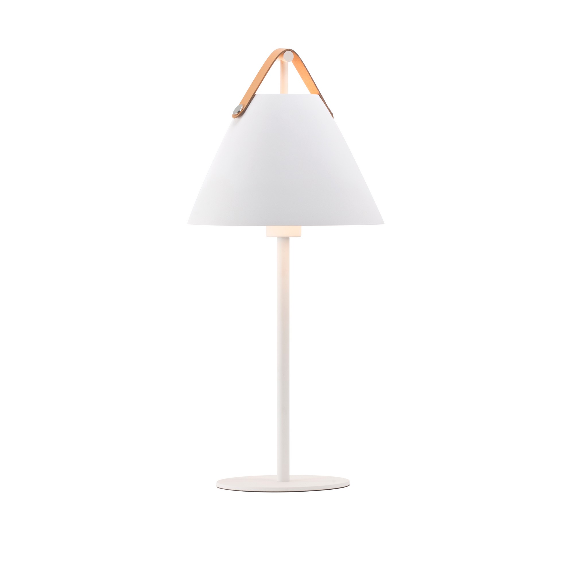 Lampa stołowa biała Strap 46205001 - Design For The People - obrazek 4