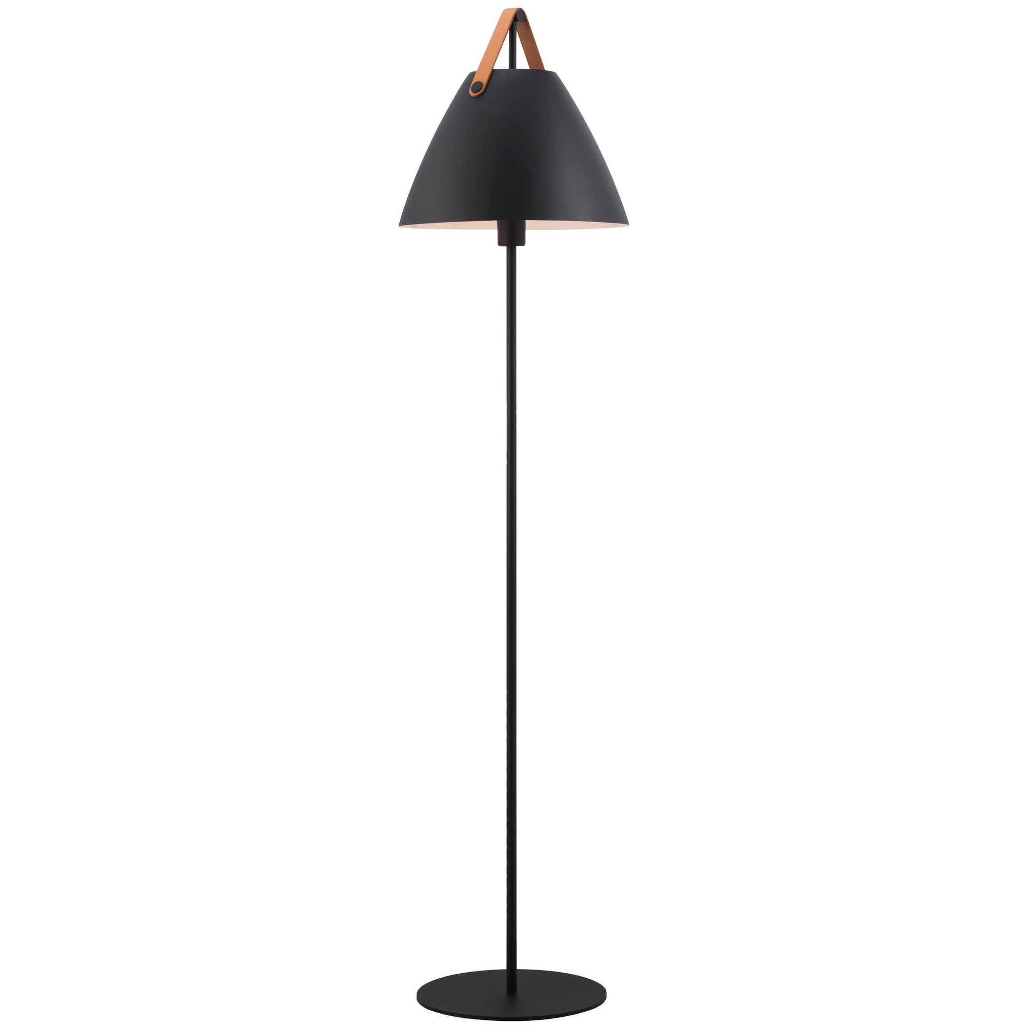 Lampa podłogowa czarna Strap 46234003 - Design For The People - obrazek 4
