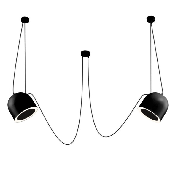Lampa wisząca DOBO 2 - Czarna 9036  - Antigo