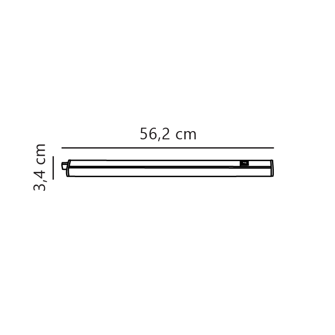 Oprawa podszafkowa Nordlux RENTON 55 — biała, LED, 47786101 - obrazek 4