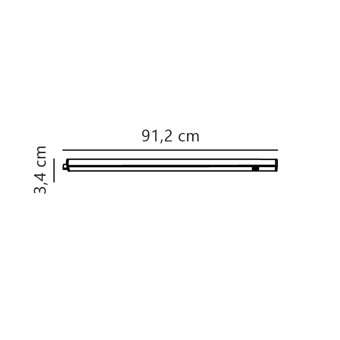Oprawa podszafkowa Nordlux RENTON 90 — biała, LED, 47796101 - obrazek 4