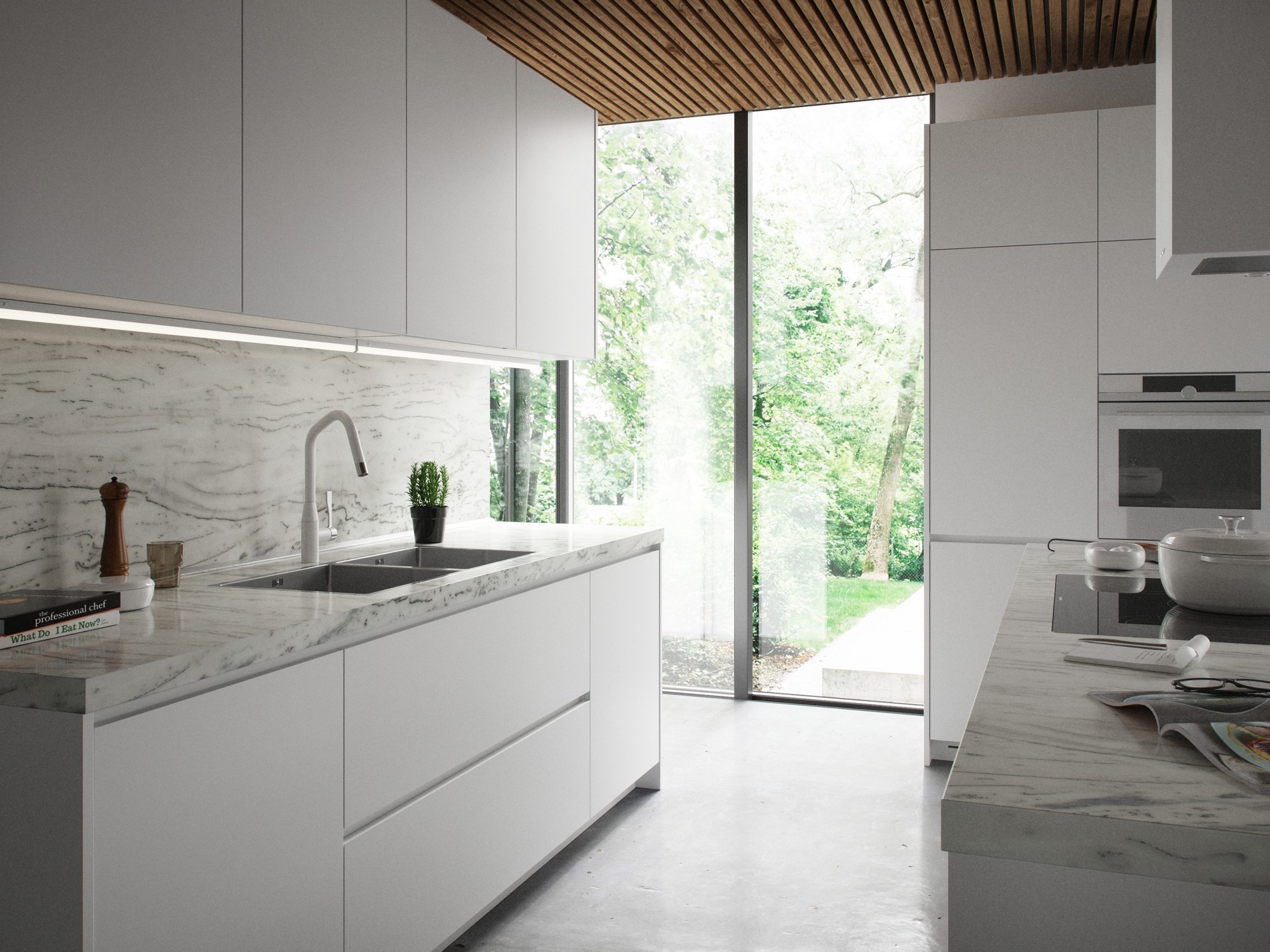 Oprawa podszafkowa Nordlux RENTON 110 — biała, LED, 47806101 - obrazek 2