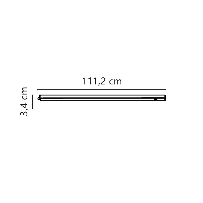 Oprawa podszafkowa Nordlux RENTON 110 — biała, LED, 47806101 - obrazek 6