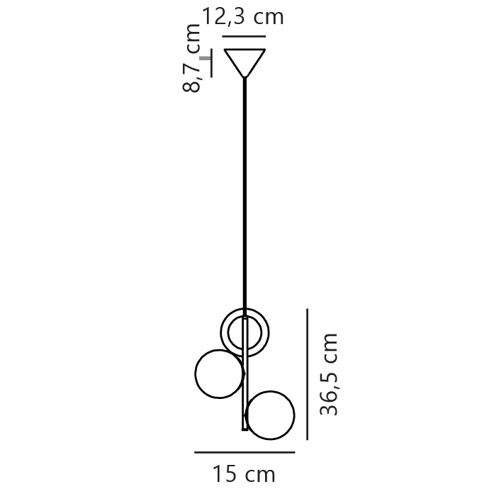 Lampa nad stół skandynawska wisząca LILLY NO48603003 – Nordlux - obrazek 4