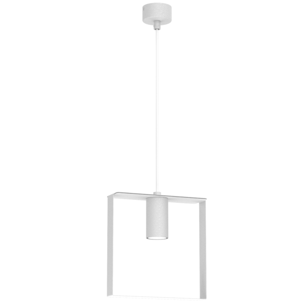 Lampa wisząca Ortiga 4 - Biała (200 mm) 5045 - Antigo