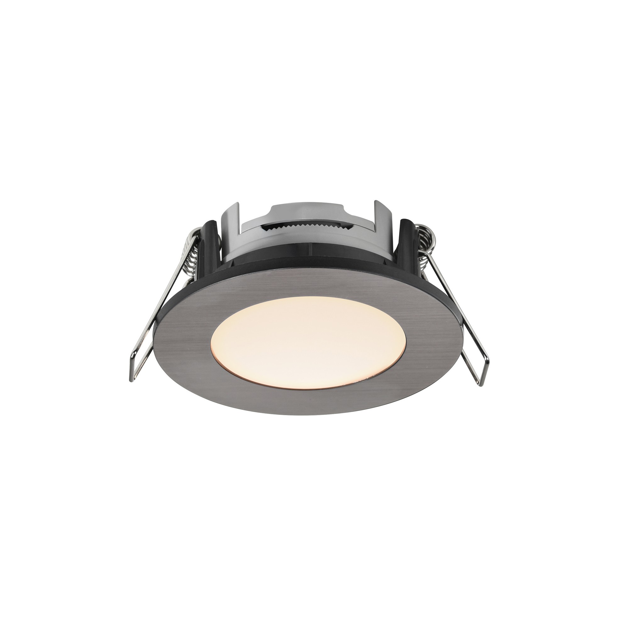 Oprawy podtynkowa LEONIS Nordlux 1xModuł LED Tworzywo sztuczne Szczotkowany nikiel NO49160155 - Nordlux