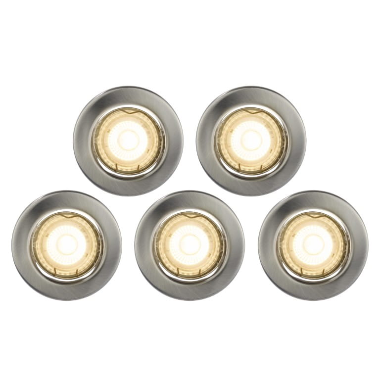 Oprawy podtynkowa CANIS Nordlux 1xGU10 50W Metal Szczotkowany nikiel NO49750155 - Nordlux
