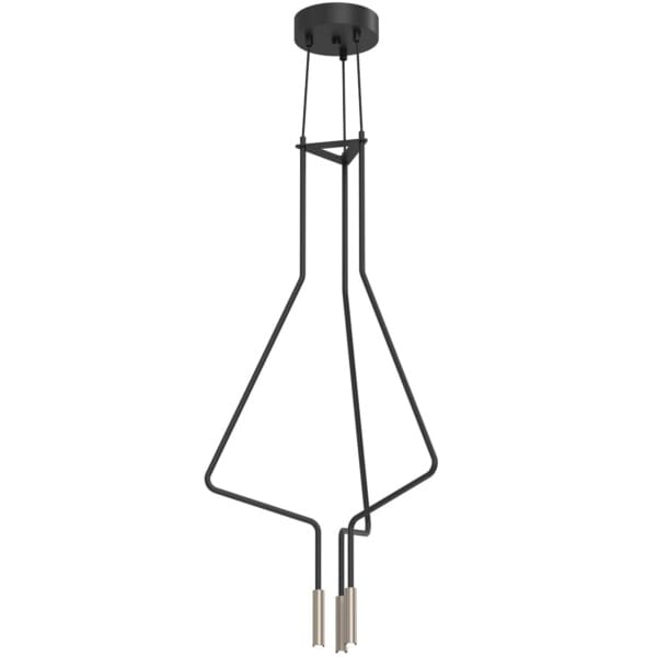 Lampa wisząca no. Vi 3 - Czarna (1154 mm) 5140 - Antigo