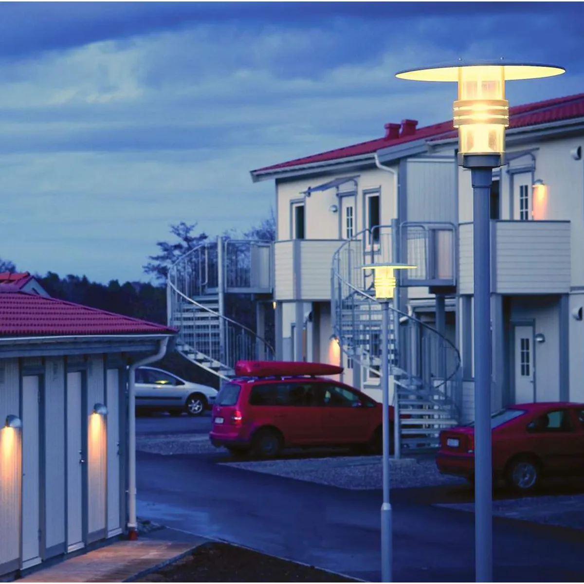 Oprawa na słup VISBY 5003 GRAPHITE LED - Norlys - obrazek 2