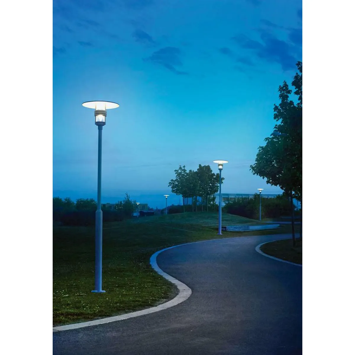 Oprawa na słup VISBY 5003 GRAPHITE LED - Norlys - obrazek 3