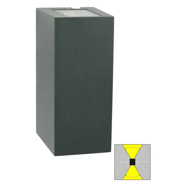 Kinkiet ogrodowy LILLEHAMMER 5028 BLACK UP / DOWN - Norlys