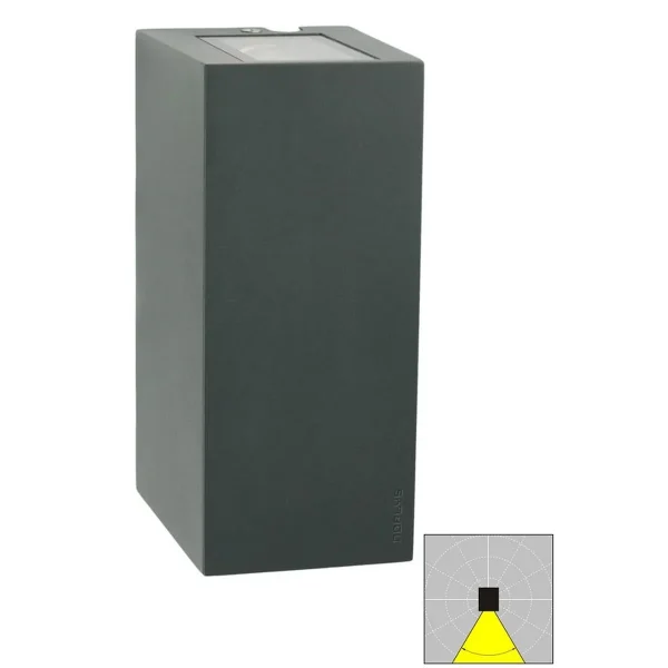 Kinkiet ogrodowy LILLEHAMMER 5029 GRAPHITE LED DOWN - Norlys