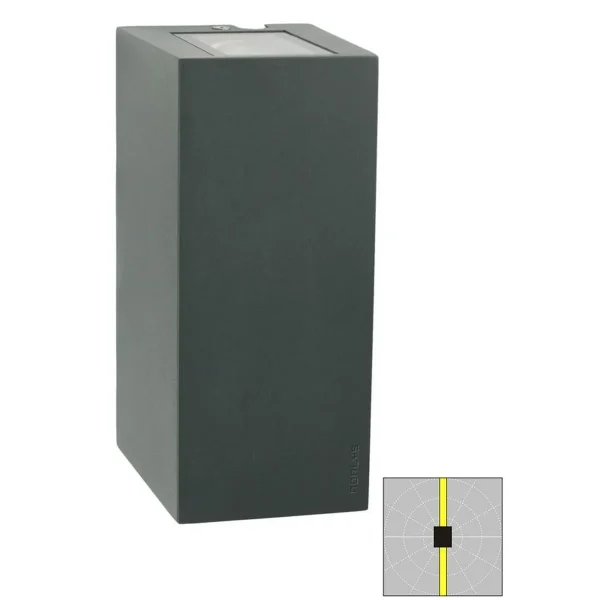 Kinkiet ogrodowy LILLEHAMMER 5030 GRAPHITE UP / DOWN - Norlys