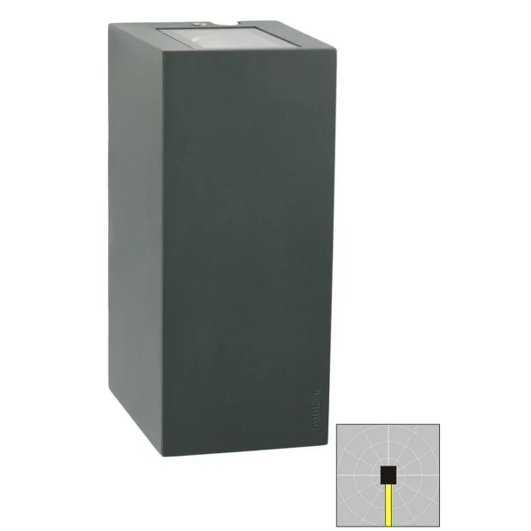 Kinkiet ogrodowy LILLEHAMMER 5031 GRAPHITE LED DOWN - Norlys