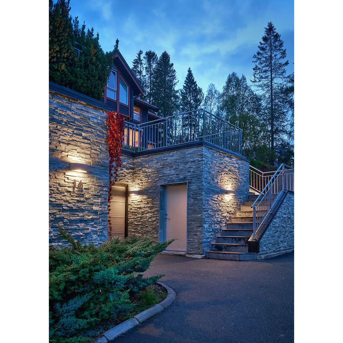 Kinkiet HALDEN 5096 SREBRNY LED - Norlys - obrazek 5
