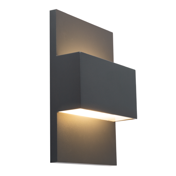 Kinkiet ogrodowy GENEVA 5108 GRAPHITE LED - Norlys
