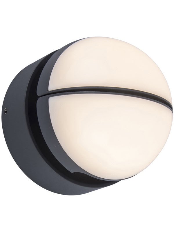 Lampa naścienna EKLIPS ciemny szary 5199001118 – Lutec