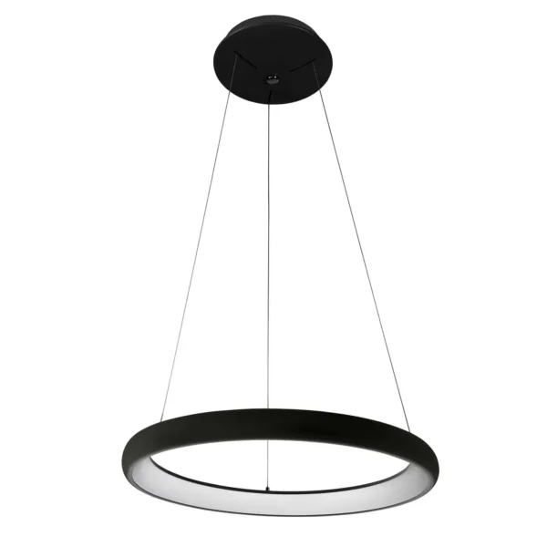 Lampa wisząca RING Alessia 5280-840RP-BK-3 - Italux
