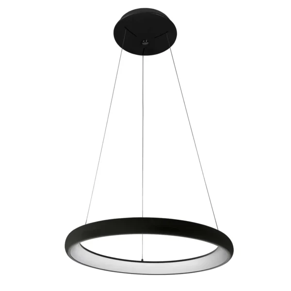 Lampa wisząca RING Alessia 5280-840RP-BK-4 - Italux