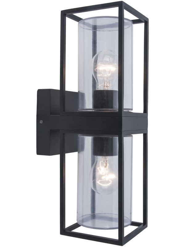 Kinkiet zewnętrzny FLAIR czarny 5288804012 – Lutec
