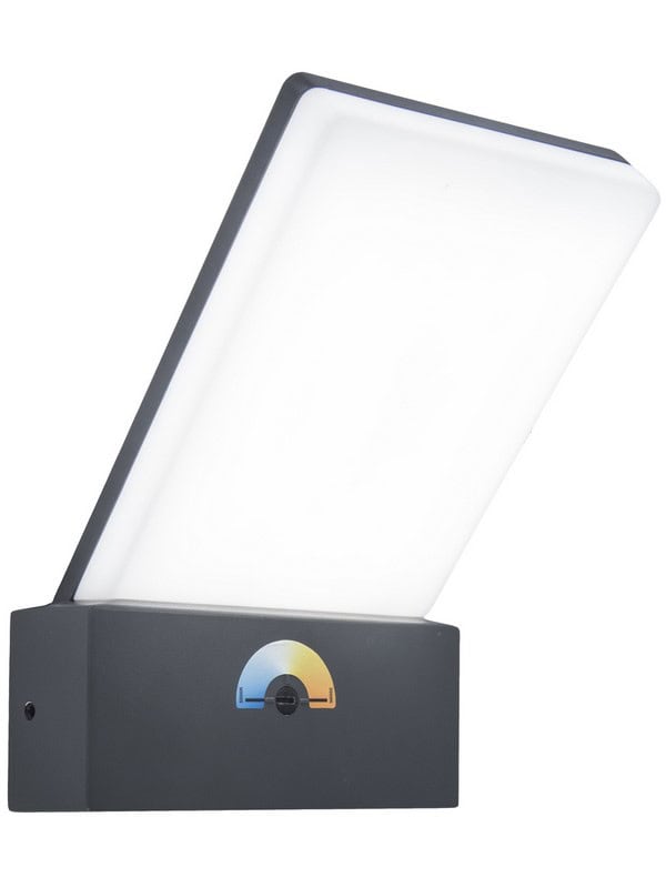 Lampa naścienna PANO ciemny szary 5289001118 – Lutec